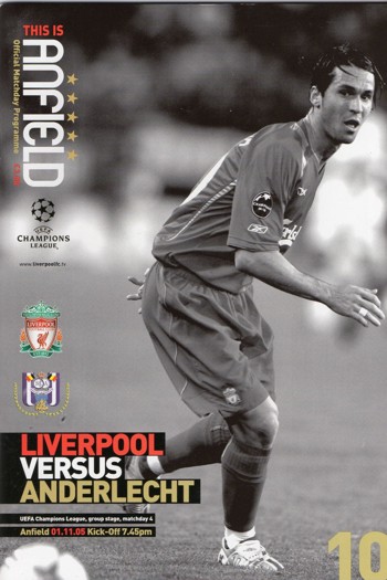 Match programme